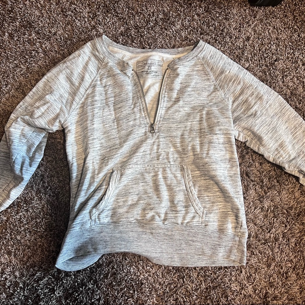 Grey long sleeve sweatshirt - light weight